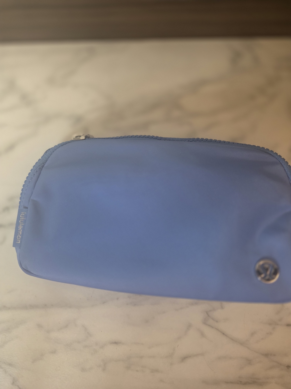 lululemon athletica Blue Nylon Cosmetic Pouch